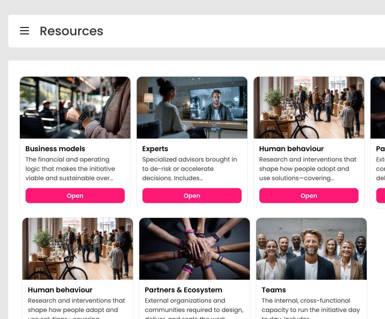 Gather and utilise your resources at scale to maximise return of investments
